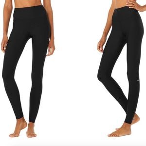 ALO YOGA Black High Waist Airlift Leggings S